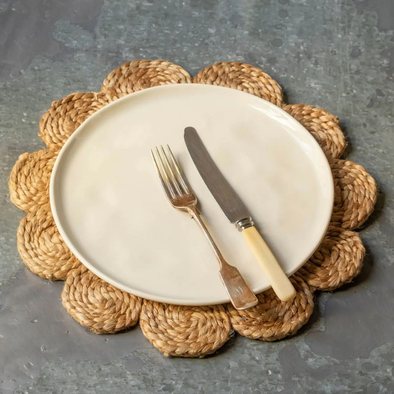 Graham & Green Jute Circles Placemat