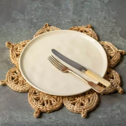 Graham & Green Jute Floral Placemat