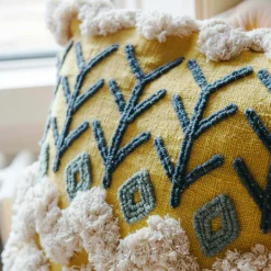 Graham & Green Kansa Yellow Cushion