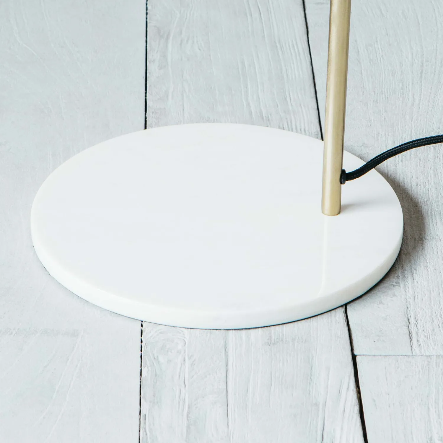 Graham & Green Kari Brass Floor Lamp