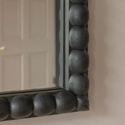 Graham & Green Large Barnaby Black Wall Mirror