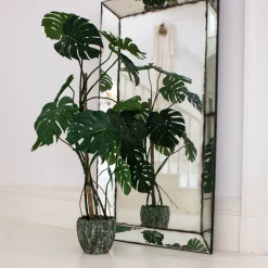 Graham & Green Large Faux Monstera Plant