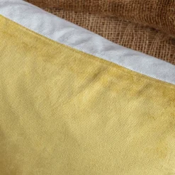 Graham & Green Large Velvet and Linen Backed Cushions