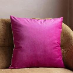 Graham & Green Large Velvet and Linen Backed Cushions