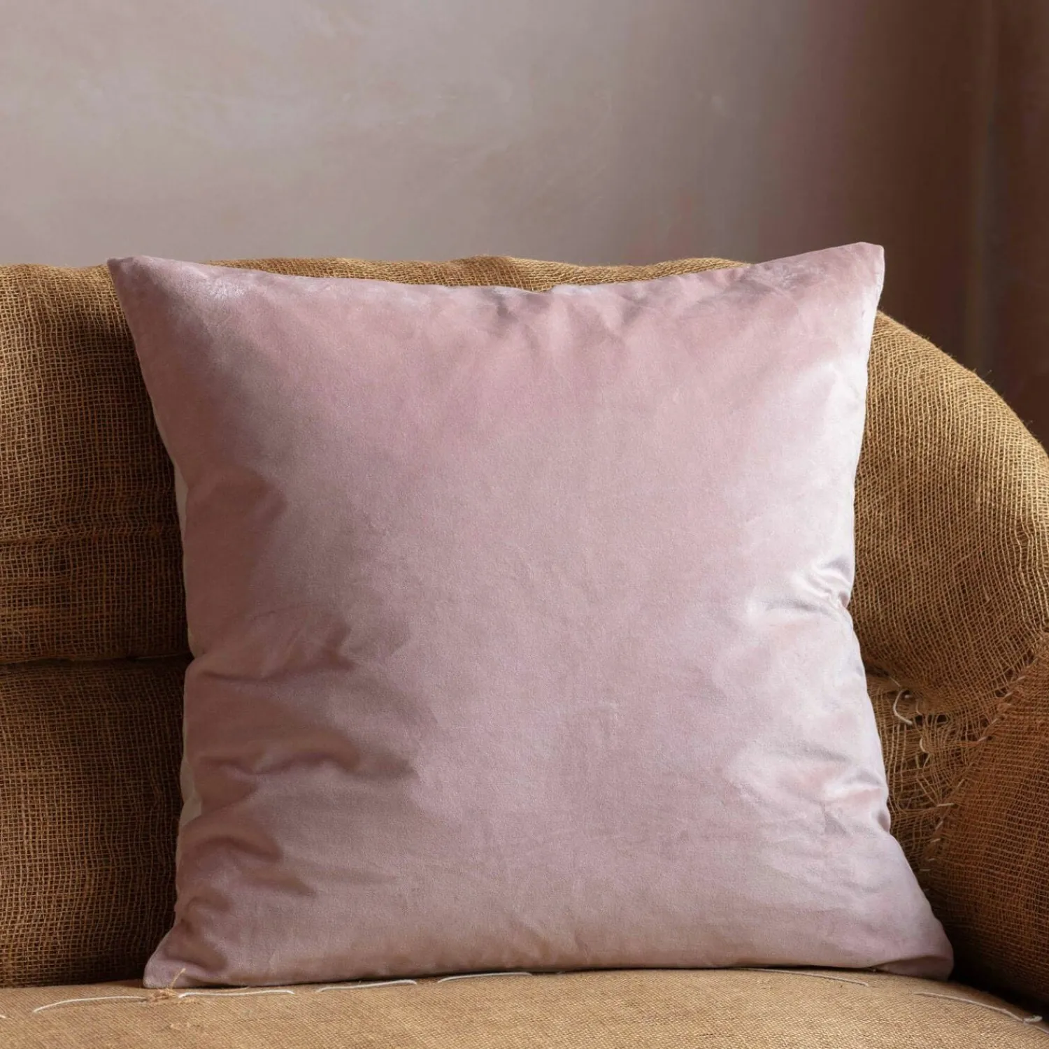 Graham & Green Large Velvet and Linen Backed Cushions