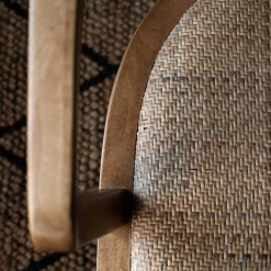 Graham & Green Laurena Wicker Office Chair