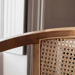 Graham & Green Laurena Wicker Office Chair