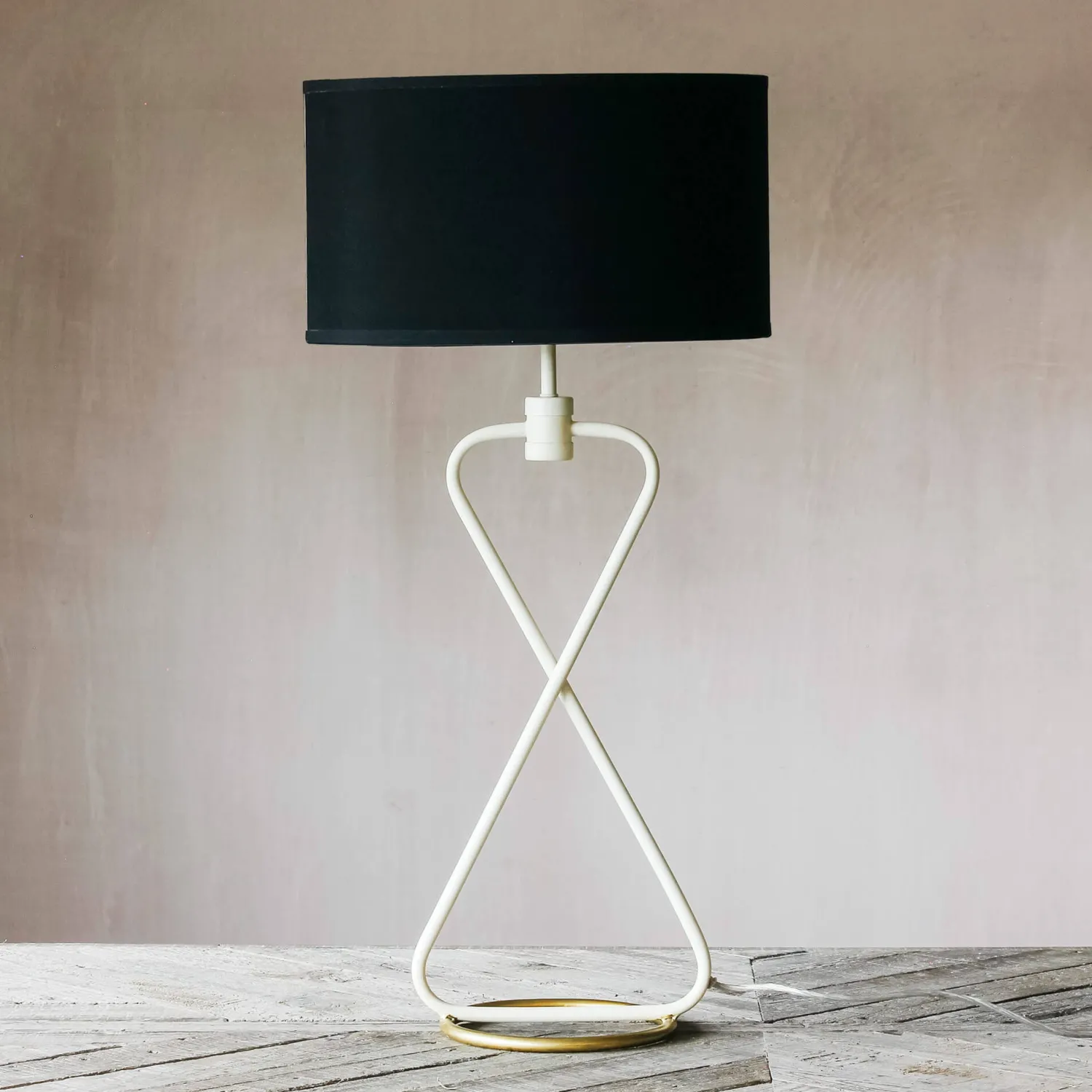 Graham & Green Laurent Ivory Table Lamp