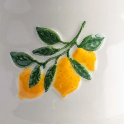 Graham & Green Lemon Branch Motif Mug