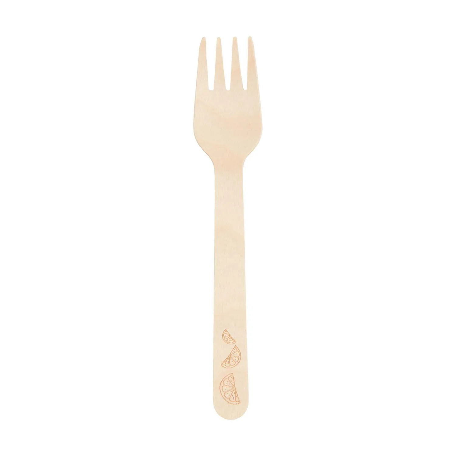 Graham & Green Lemons Wooden Cutlery