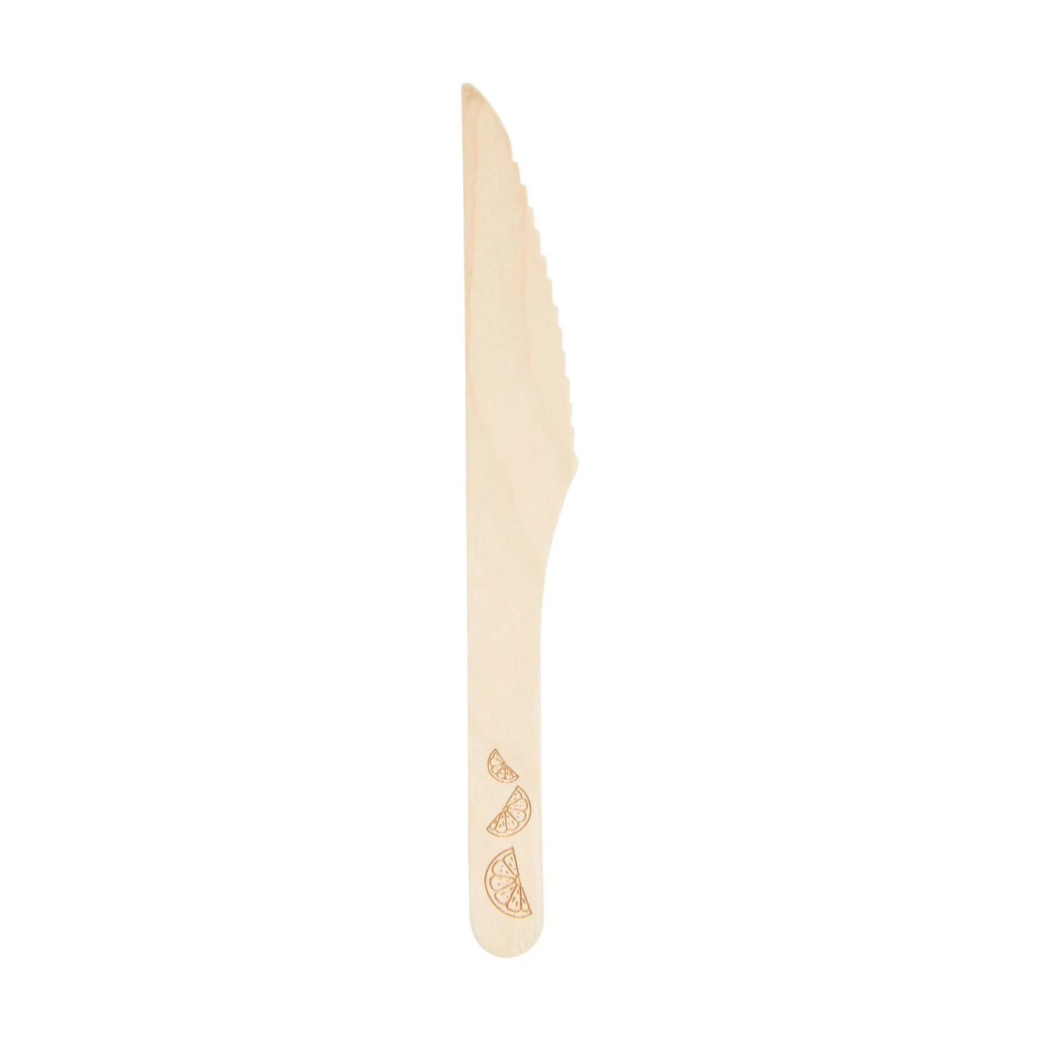 Graham & Green Lemons Wooden Cutlery