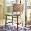 Graham & Green Leon Woven Leather Chair