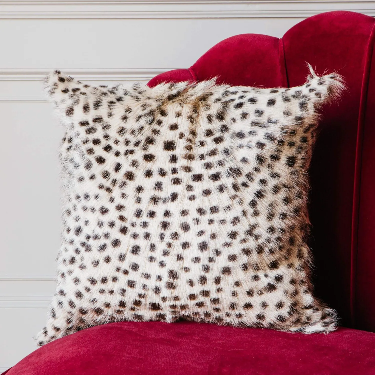 Graham & Green Leopard Print Cushion
