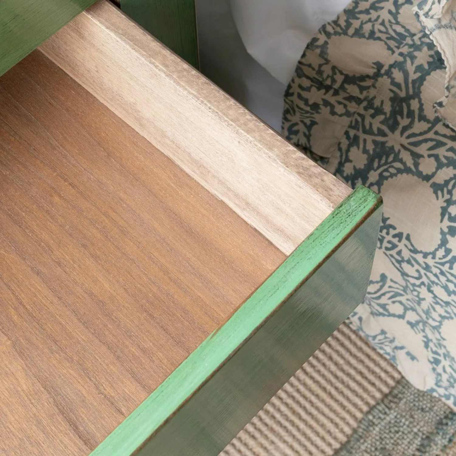 Graham & Green Leshan Four Drawer Bedside Table