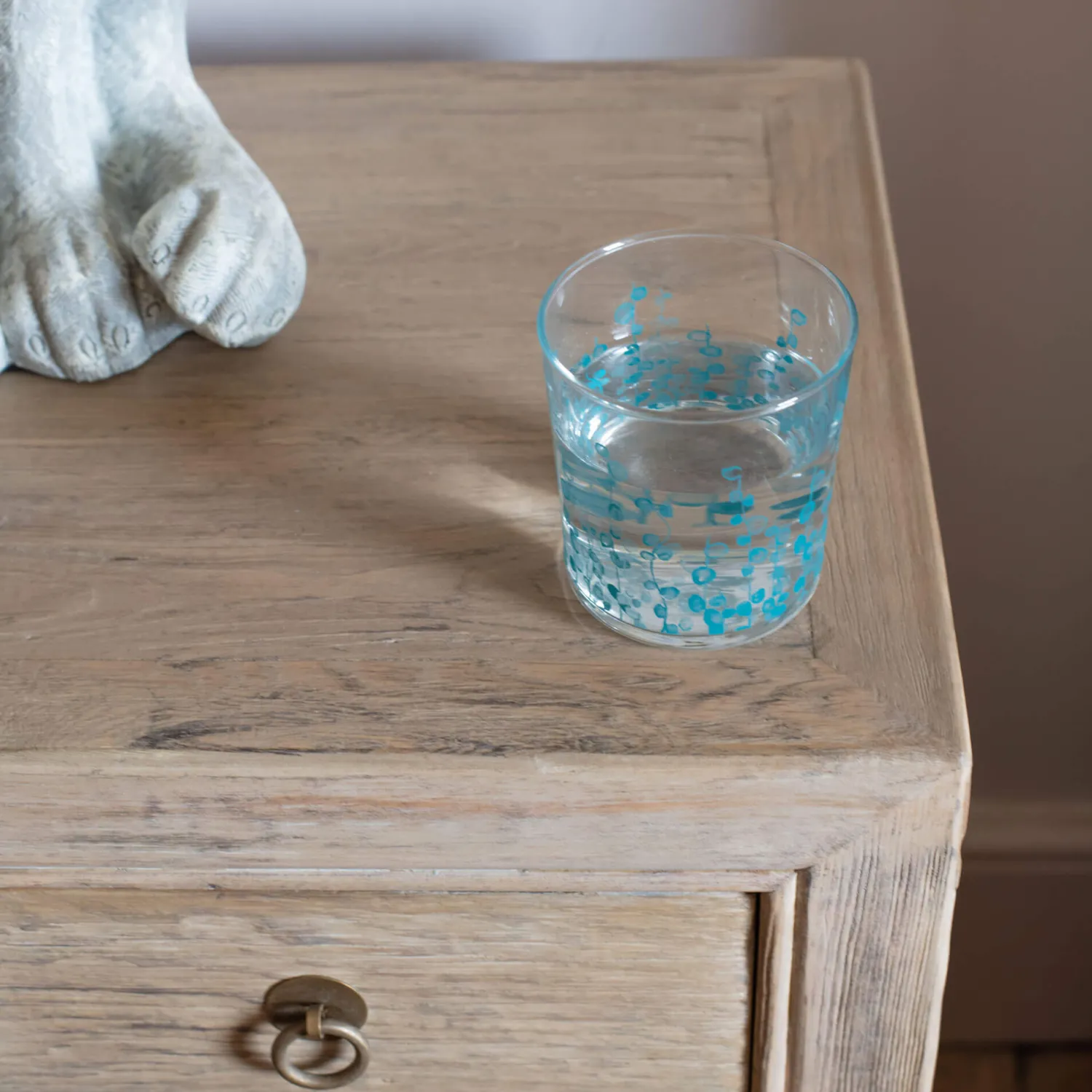 Graham & Green Leshan Natural Bedside Table