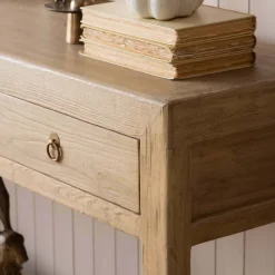 Graham & Green Leshan Natural Three Drawer Sideboard