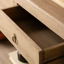 Graham & Green Leshan Natural Three Drawer Sideboard
