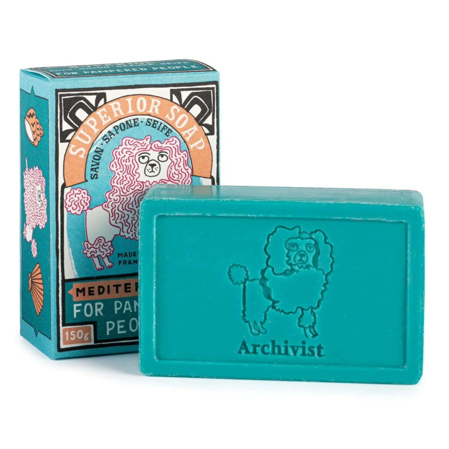 Graham & Green Letterpress Print Soap Bars