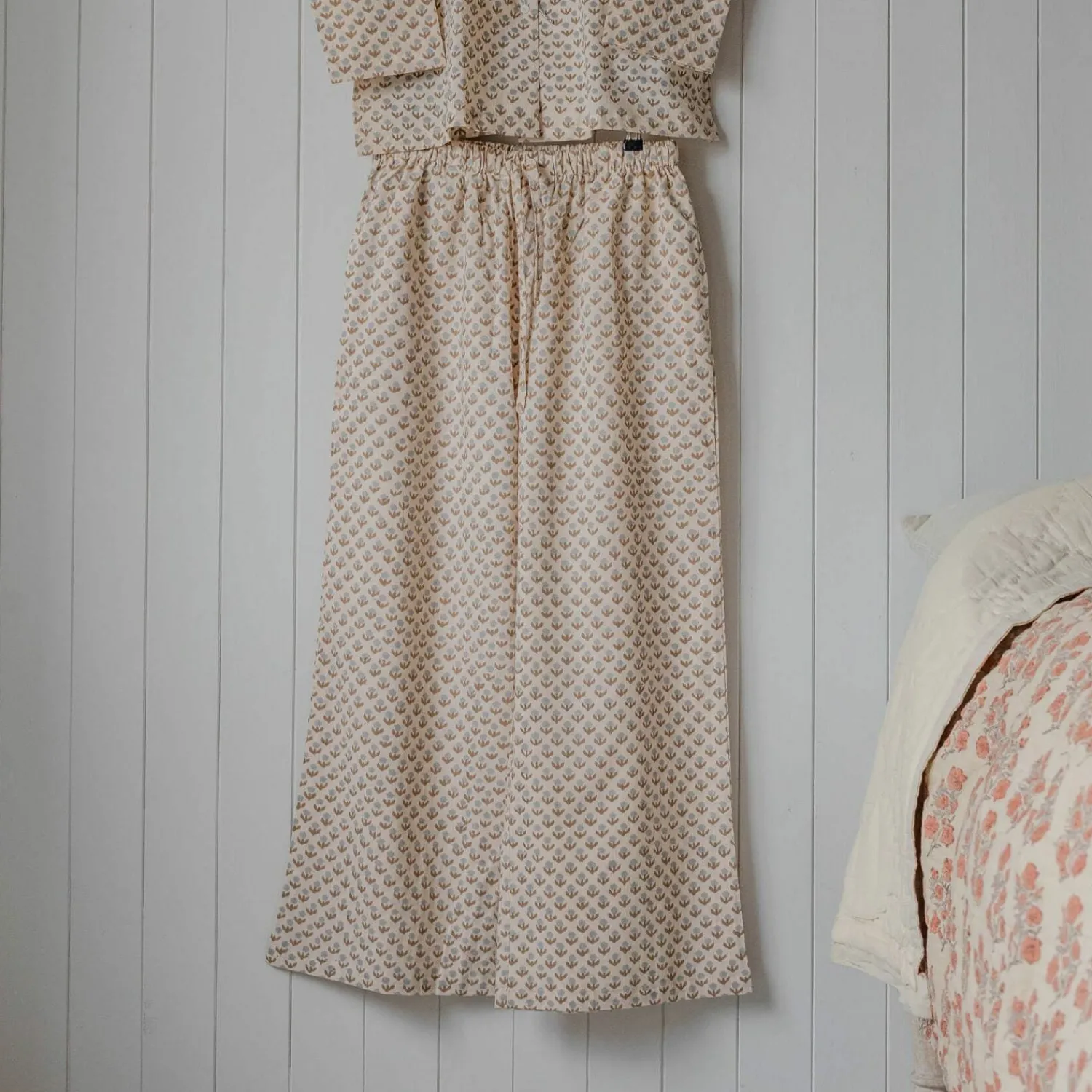 Graham & Green Lila Block Printed Pyjama Sets