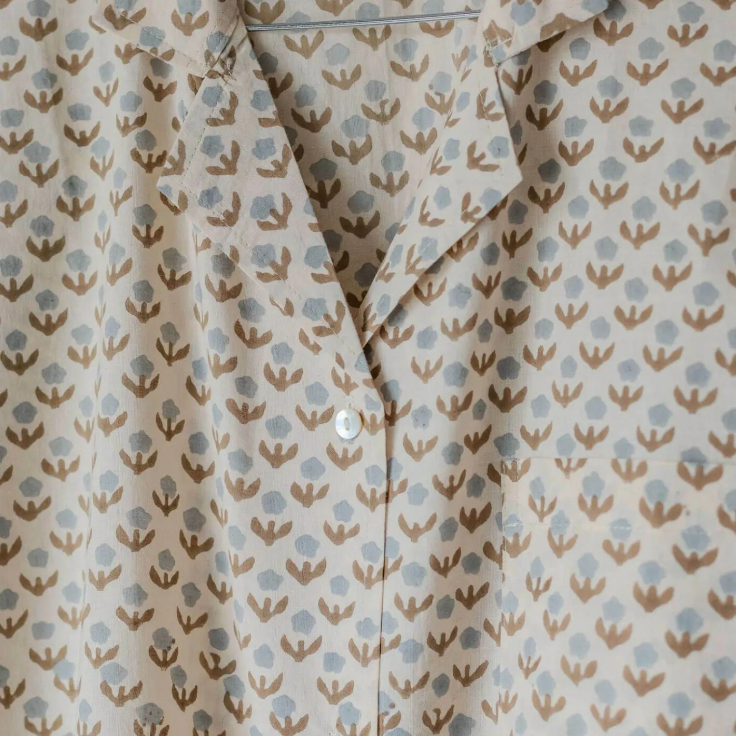 Graham & Green Lila Block Printed Pyjama Sets