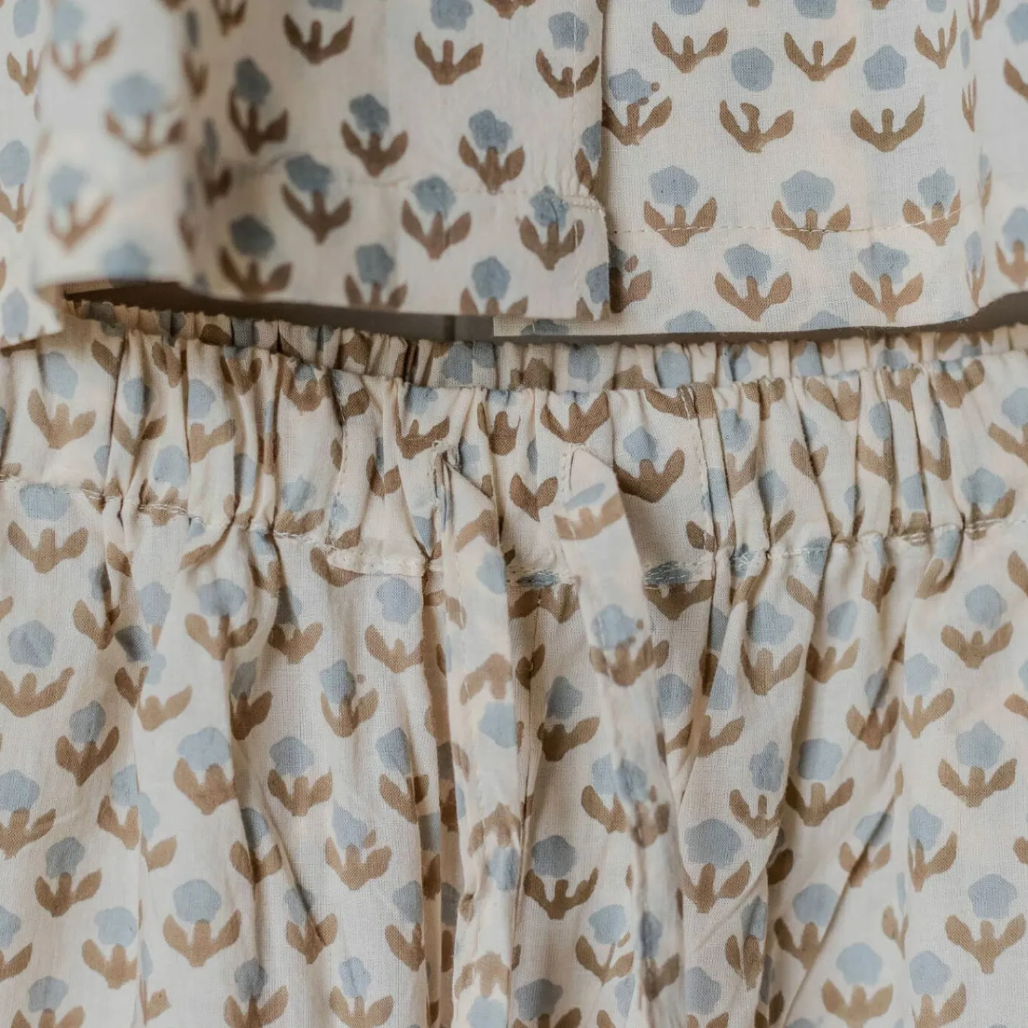 Graham & Green Lila Block Printed Pyjama Sets