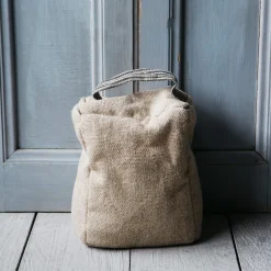 Graham & Green Linen Door Stop with Handle