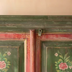 Graham & Green Liyang Painted Almirah Cabinet
