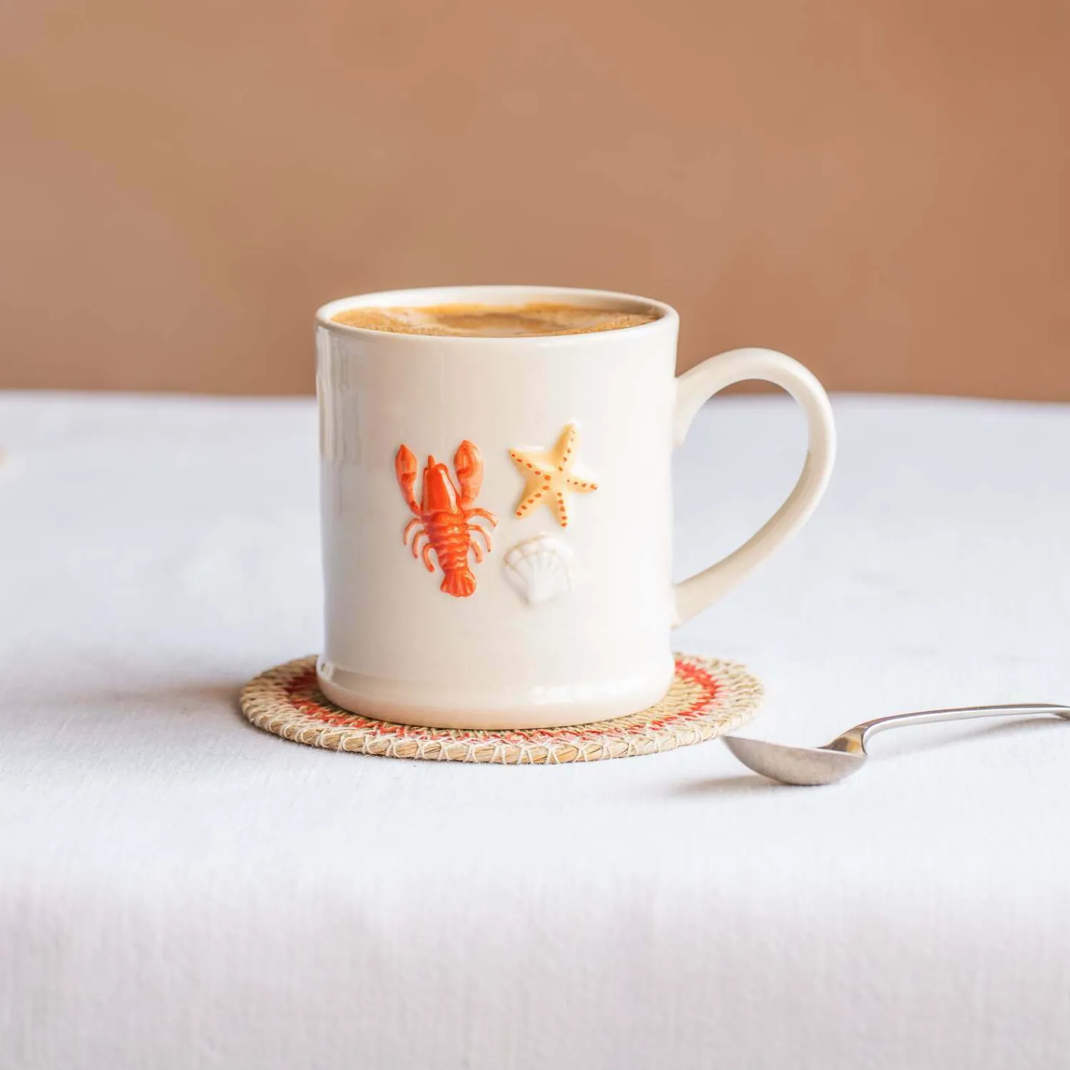 Graham & Green Lobster Motif Mug