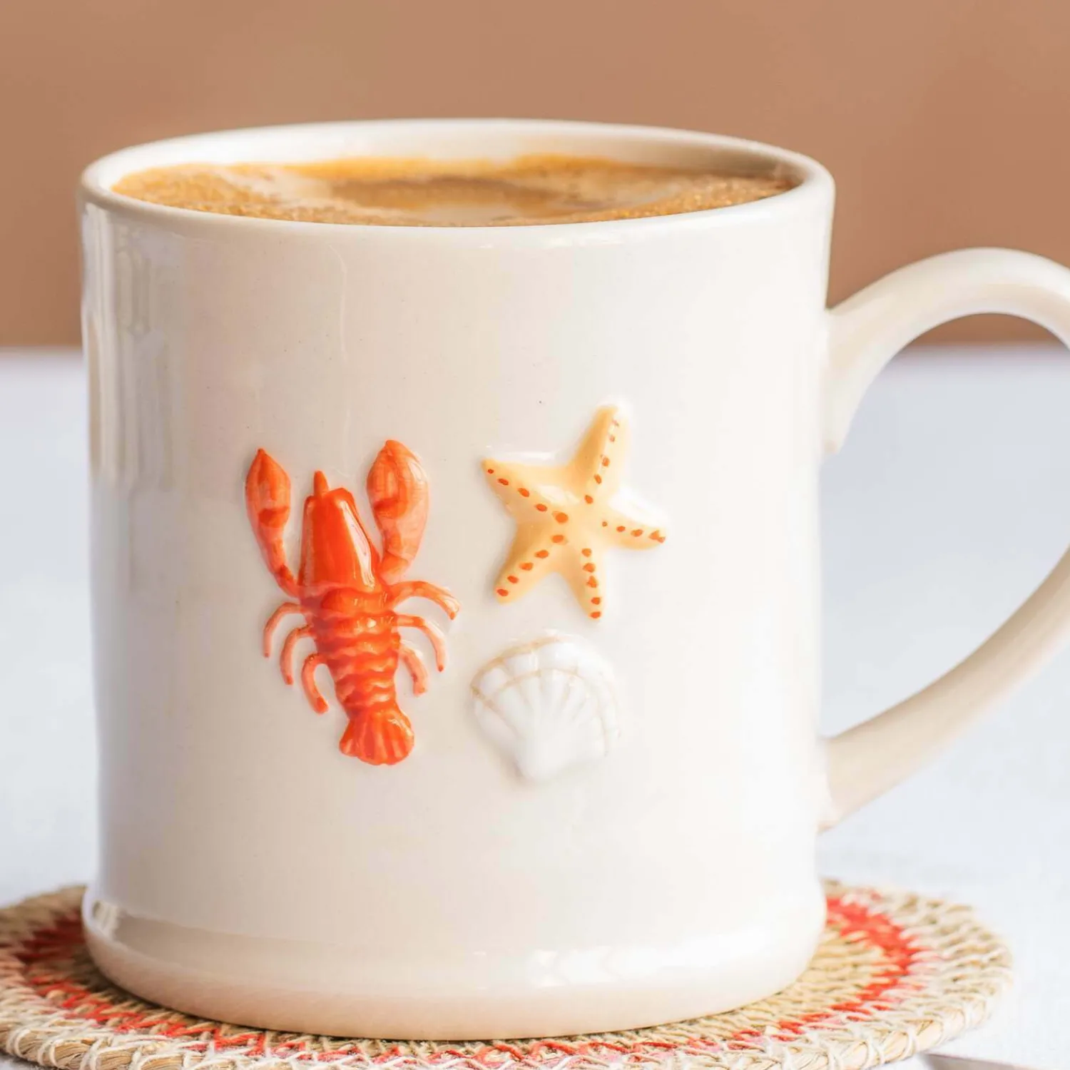 Graham & Green Lobster Motif Mug
