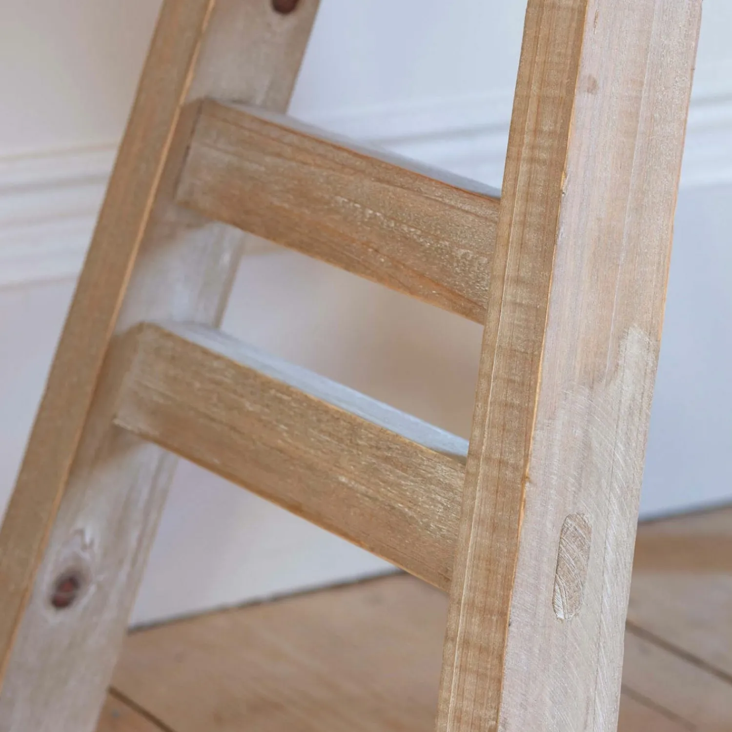Graham & Green Low Fir Wooden Stool