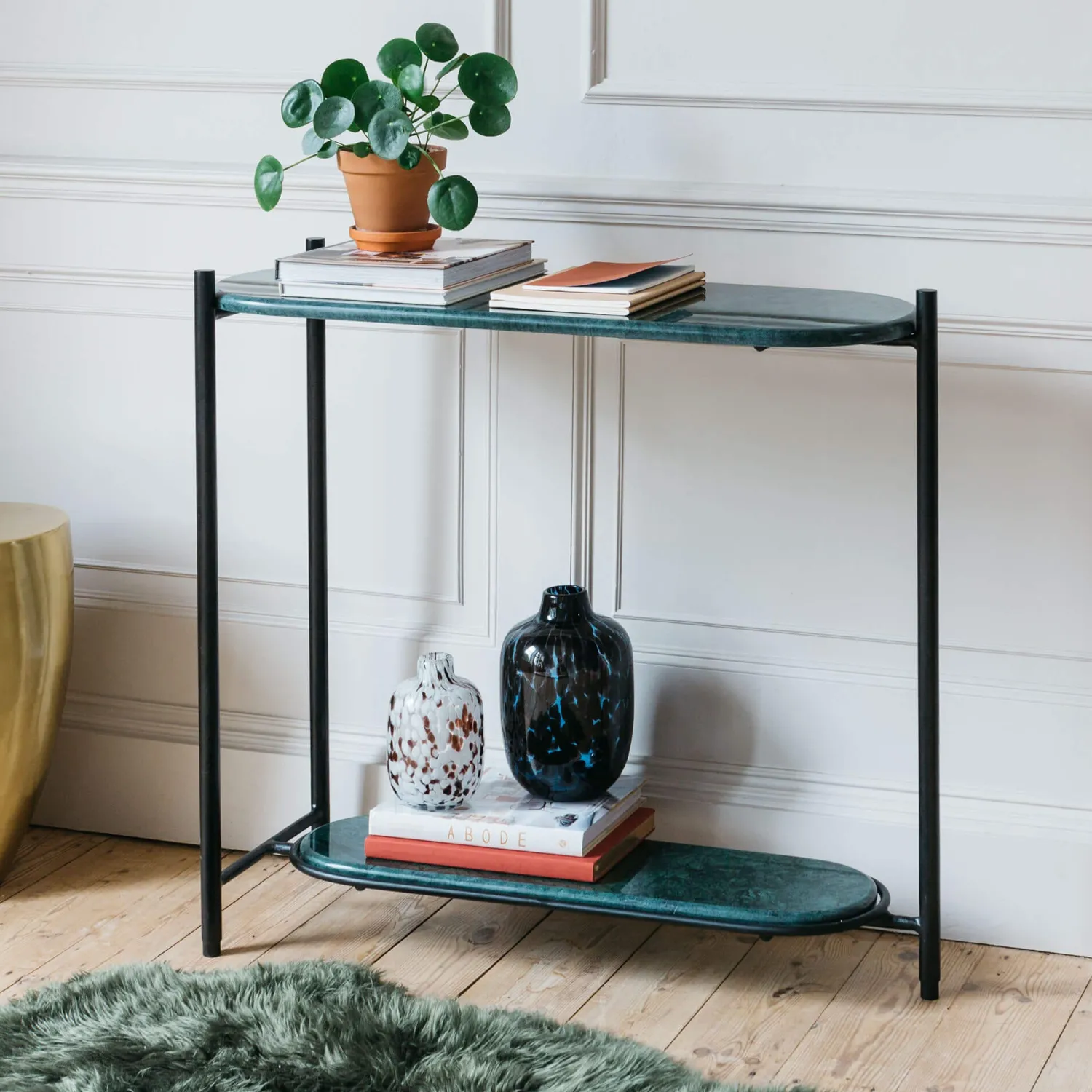 Graham & Green Luca Oval Console Table
