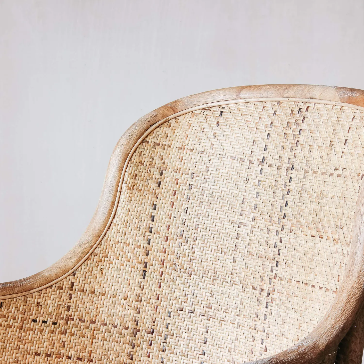 Graham & Green Lucien Wicker Armchair