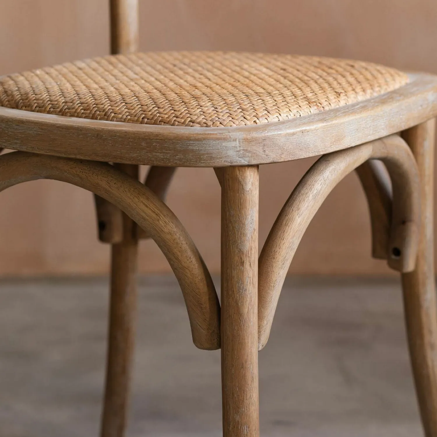 Graham & Green Lucien Wicker Dining Chair