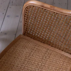 Graham & Green Lucien Wicker Office Chair