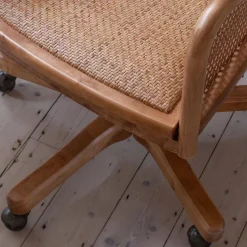 Graham & Green Lucien Wicker Office Chair
