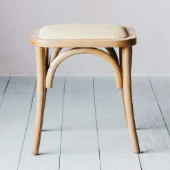 Graham & Green Lucien Wicker Stool