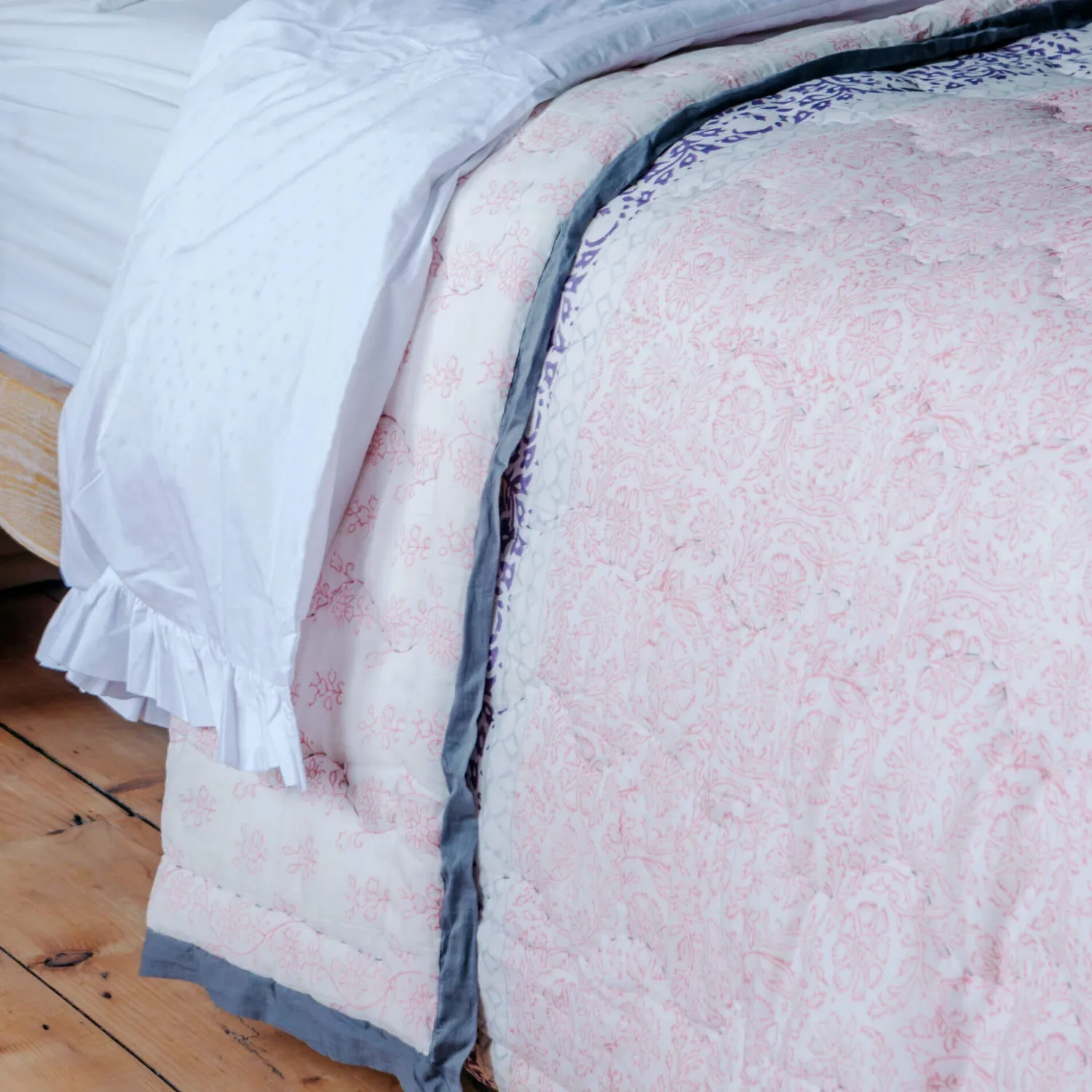 Graham & Green Lucinda Hand Printed Quilts