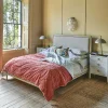 Graham & Green Luna Natural Linen King Size Bed
