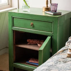 Graham & Green Macau Jade Bedside Table