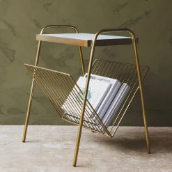 Graham & Green Magazine Rack Side Table