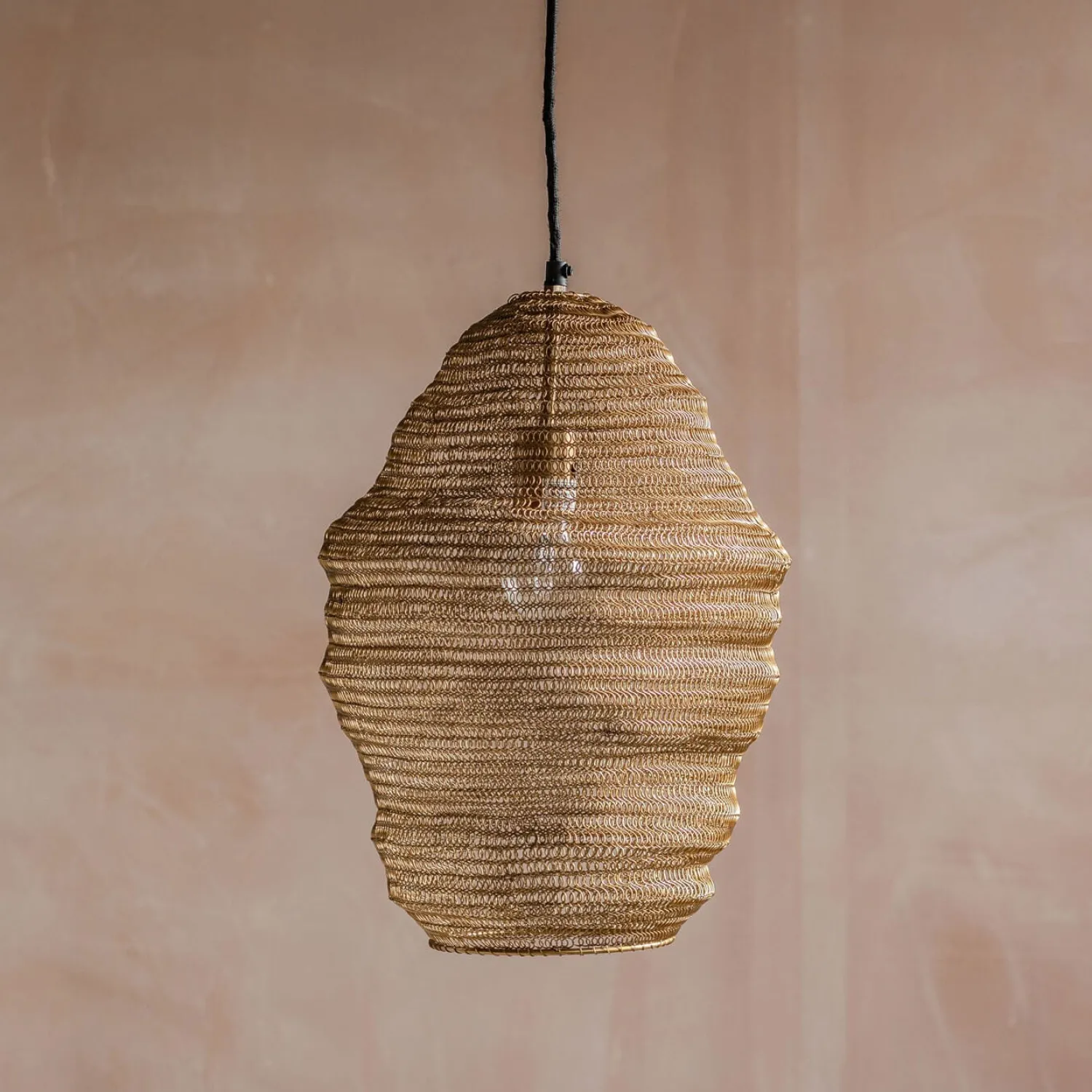 Graham & Green Maiden Metal Mesh Pendant Light - Small