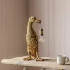 Graham & Green Mallory Mallard Gold Table Lamp