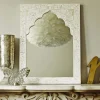 Graham & Green Mandir White Bone Inlay Mirror