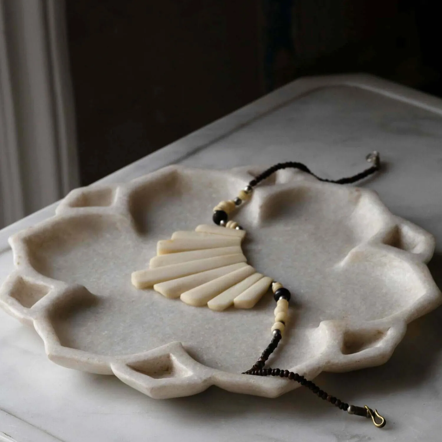 Graham & Green Marble Trinket Plate