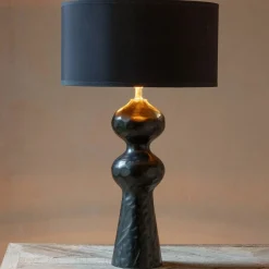 Graham & Green Marino Black Table Lamp