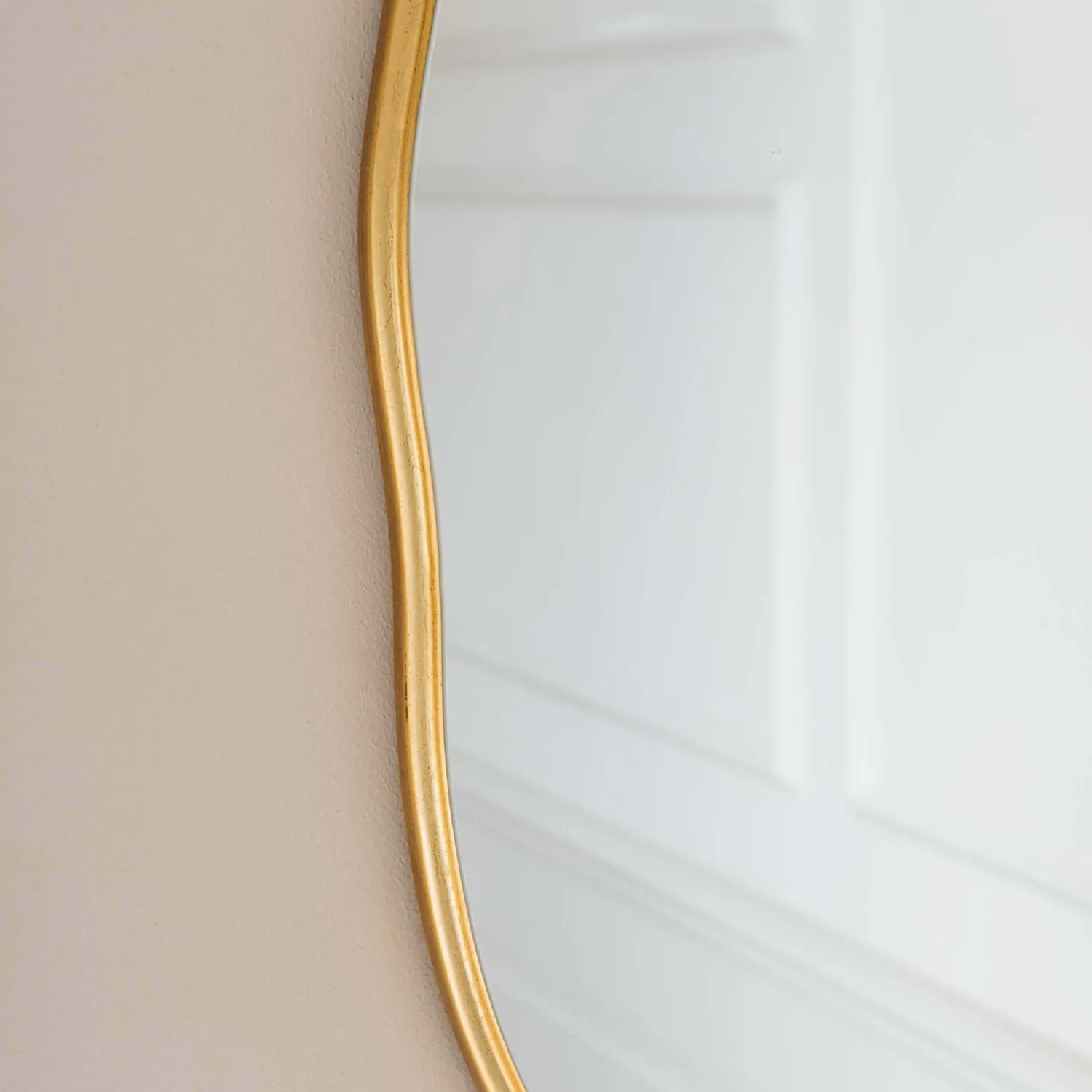 Graham & Green Matilda Oval Gold Mirror