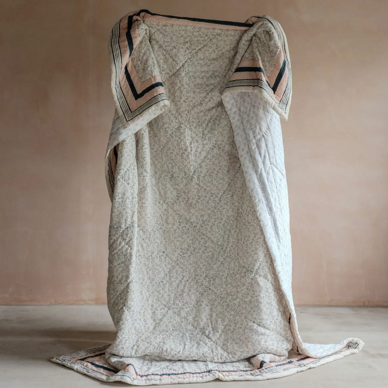 Graham & Green Matilde Hand-Printed Quilt