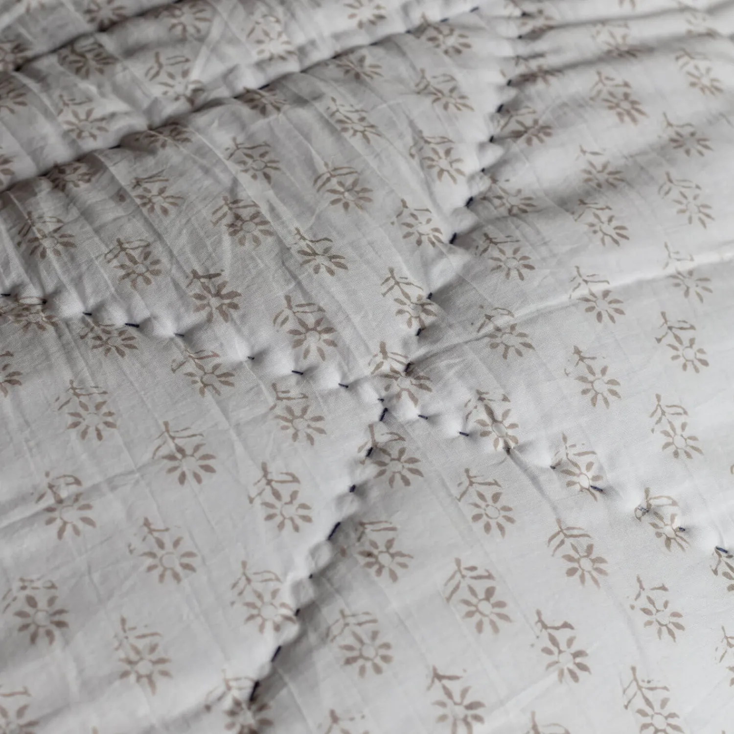 Graham & Green Matilde Hand-Printed Quilt