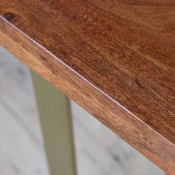 Graham & Green Max 6 Seater Brass Dining Table