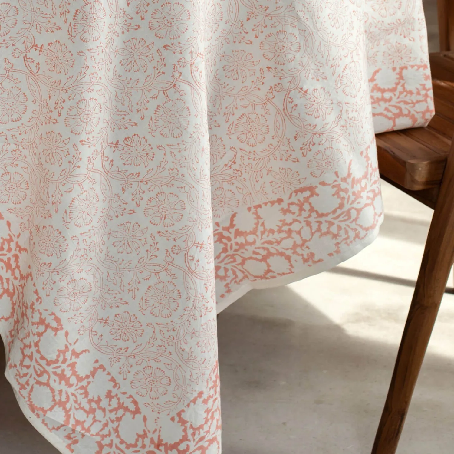Graham & Green Merielle Block Printed Tablecloths